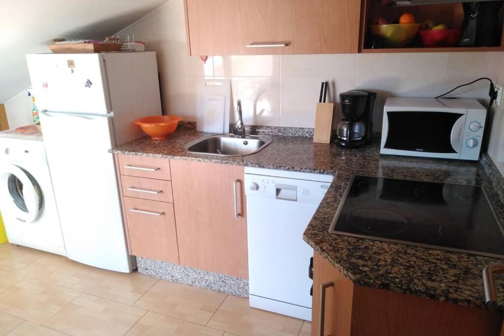 Impresionantes Vistas Al Mar Cerca De Santiago Apartment Бойро Екстериор снимка